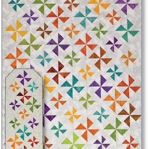 Newfangled Pinwheels Quilt PatternBy: Nicole Chambers Kaya For Tiger Lily Press image 1