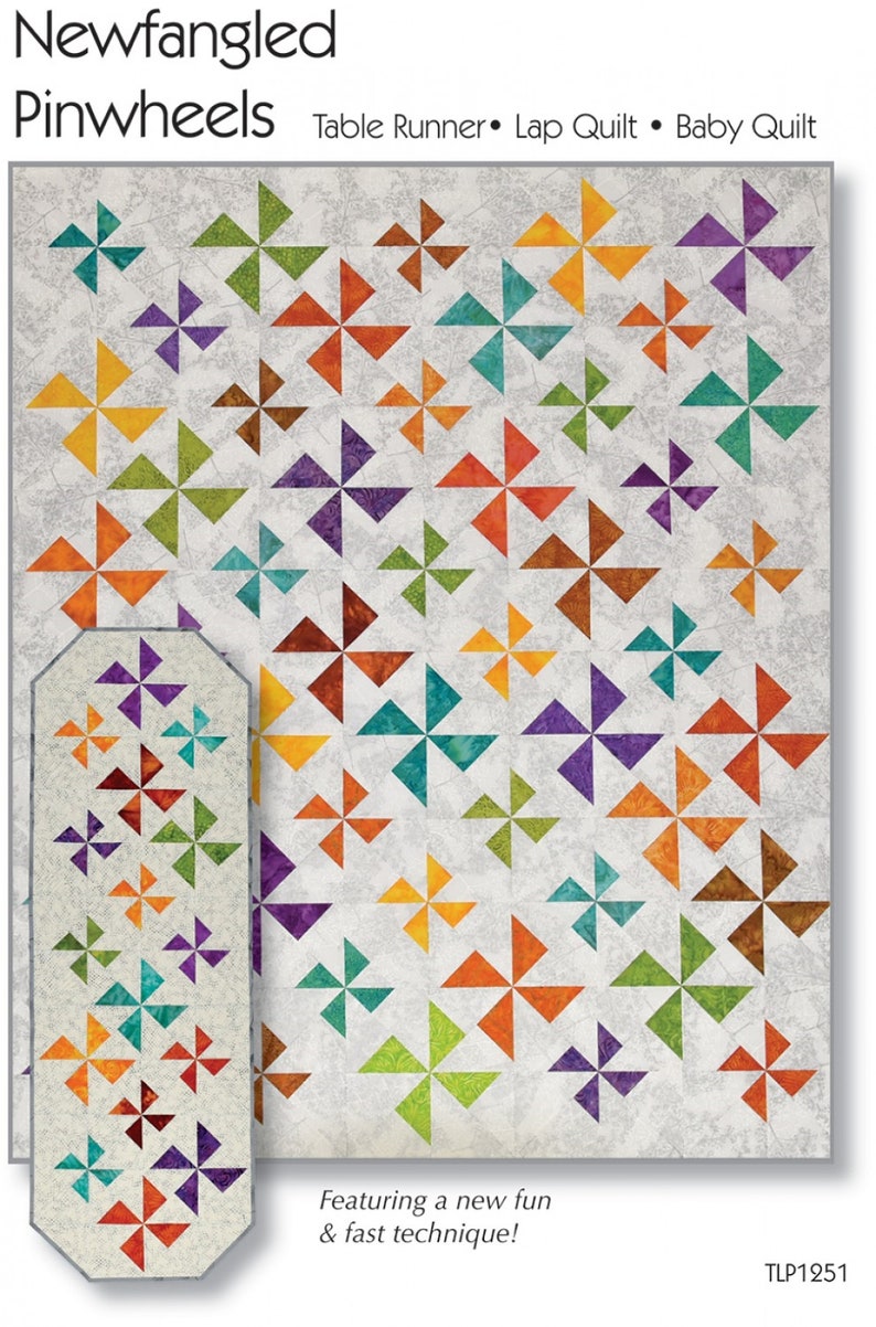 Newfangled Pinwheels Quilt PatternBy: Nicole Chambers Kaya For Tiger Lily Press image 1