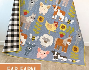 Fab Farm *Sampler Quilt Pattern* By: Elizabeth Hartman EH-069