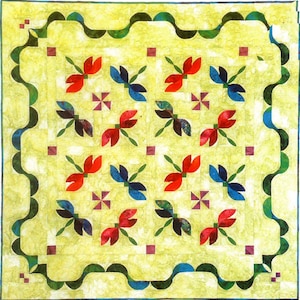 Dance of the Dragonflies Wall Hanging Pattern By: Southwind Designs  SWD-321