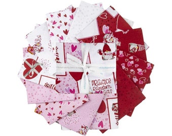 GNOMES In LOVE *Fat Quarter Bundle* 12 Piece  By: Tara Reed for Riley Blake Designs FQ-11310-12