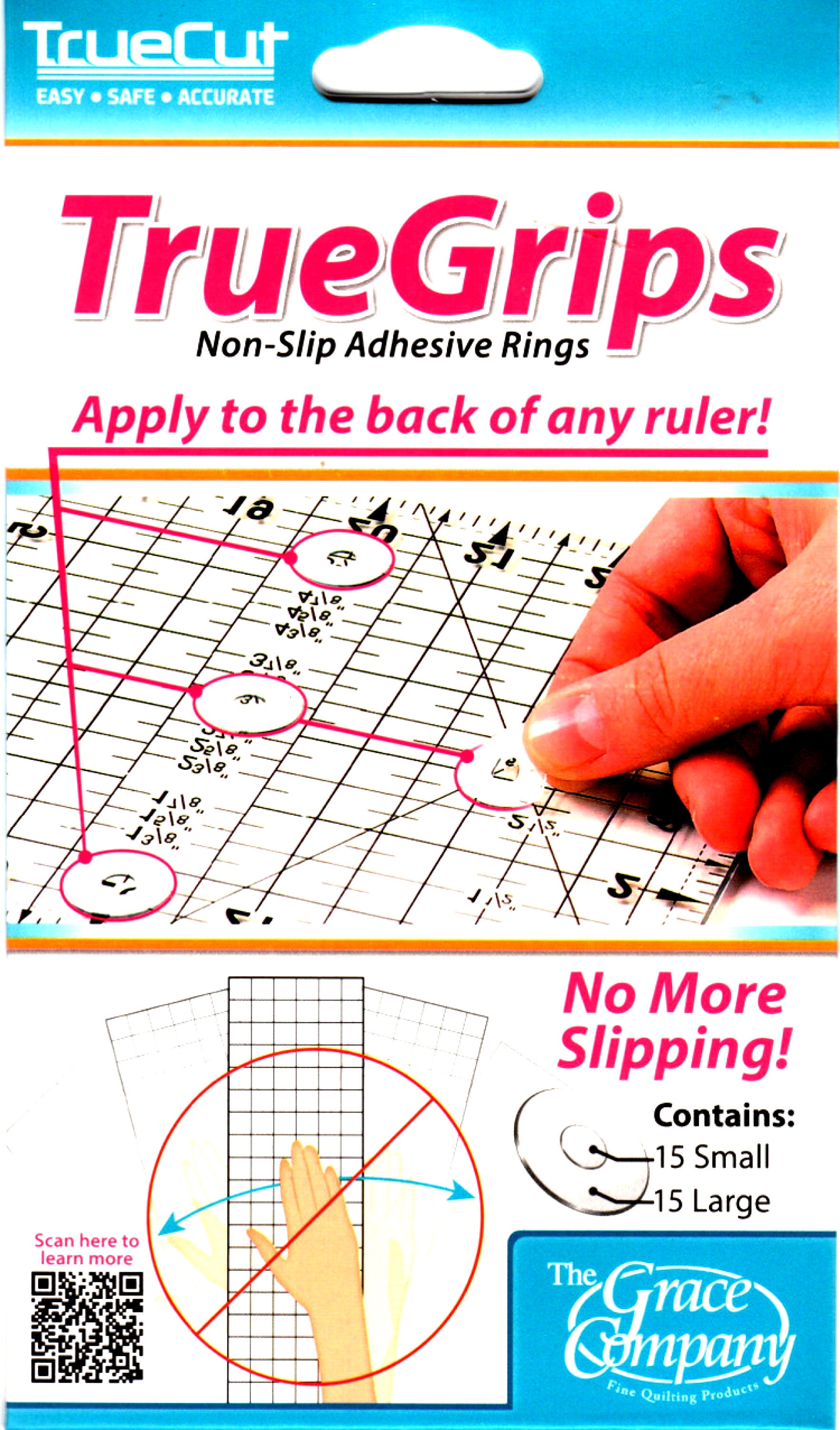 True Grips Non-Slip Adhesive Rings – Quilting Is My Therapy