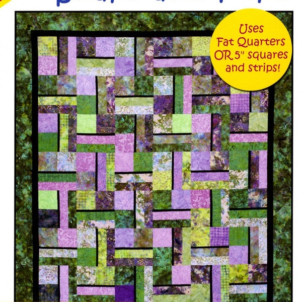 Snaps and Pops  *Quilt Pattern *Fat Quarter Friendly!* By: Daniela Stout - Cozy Quilt Designs