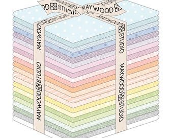 Little Lambies - Woolies Flannel *Fat Quarter Bundle - 22 Pieces* By: Bonnie Sullivan - Maywood Studio FQ-MASLILF