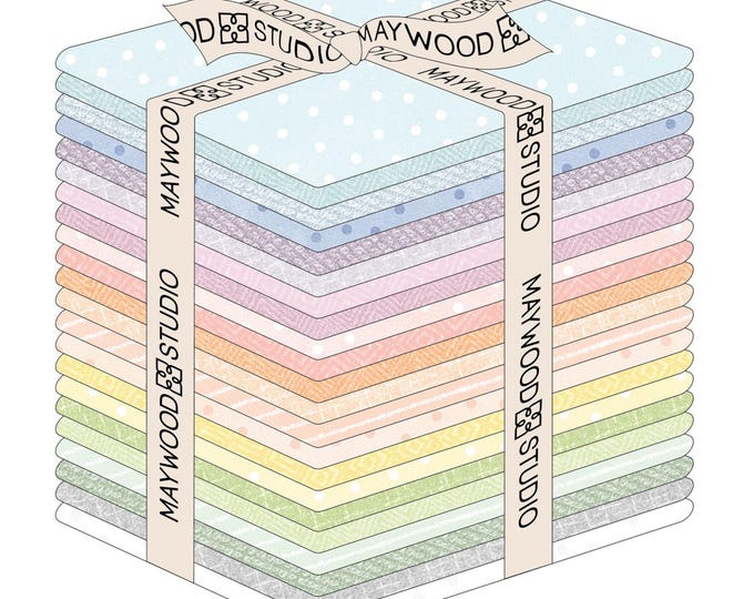 Little Lambies - Woolies Flannel *Fat Quarter Bundle - 22 Pieces* By: Bonnie Sullivan - Maywood Studio FQ-MASLILF