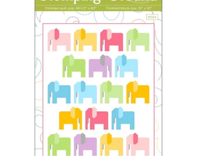 Stomping Ground  *Crib Quilt Pattern By: Wendy Sheppard WS14