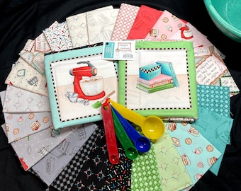 Happiness is Homemade 22 Piece *Fat Quarter Bundle* By: Kris Lammers for Maywood Studios FQ-MASHIH