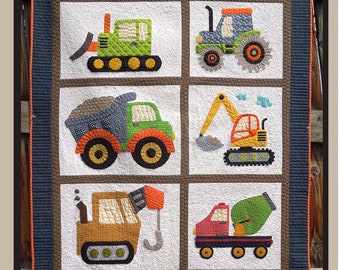 I Love Dirt *Applique Quilt Pattern* From: Nellie's Needle