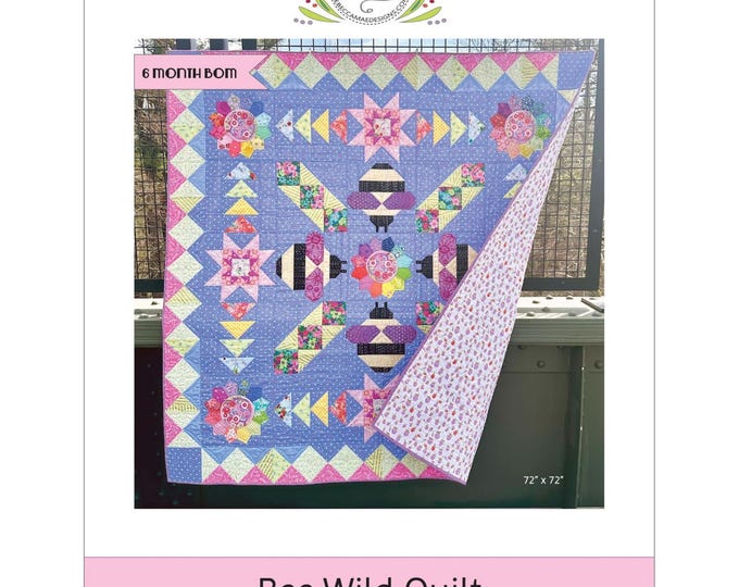Bee Wild *Quilt Pattern* By: Sherri Noel for Rebecca Mae Designs RMD131