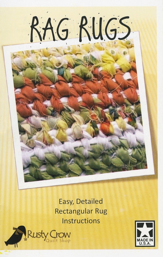 Rag Rugs *Book & Tool* By: Rusty Crow Quilts RCP-51