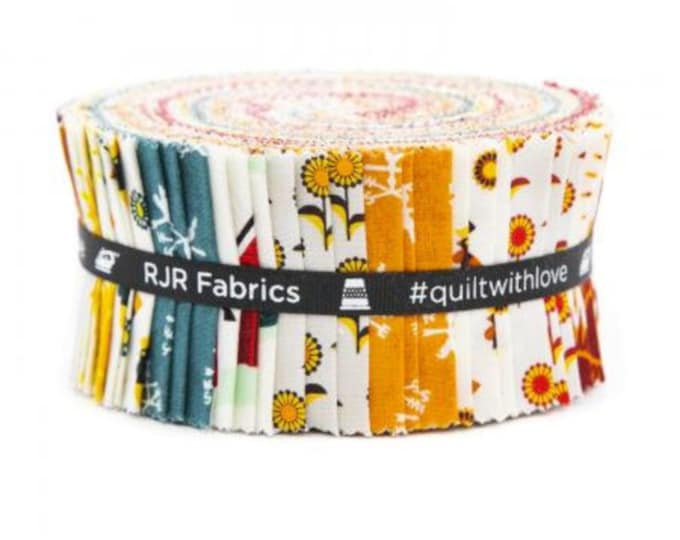 Lil' Bit Country  *Jelly Roll*  40 - 2 1/2" Strips by RJR Fabrics - Quilt with Love RJ1900-P 25 S