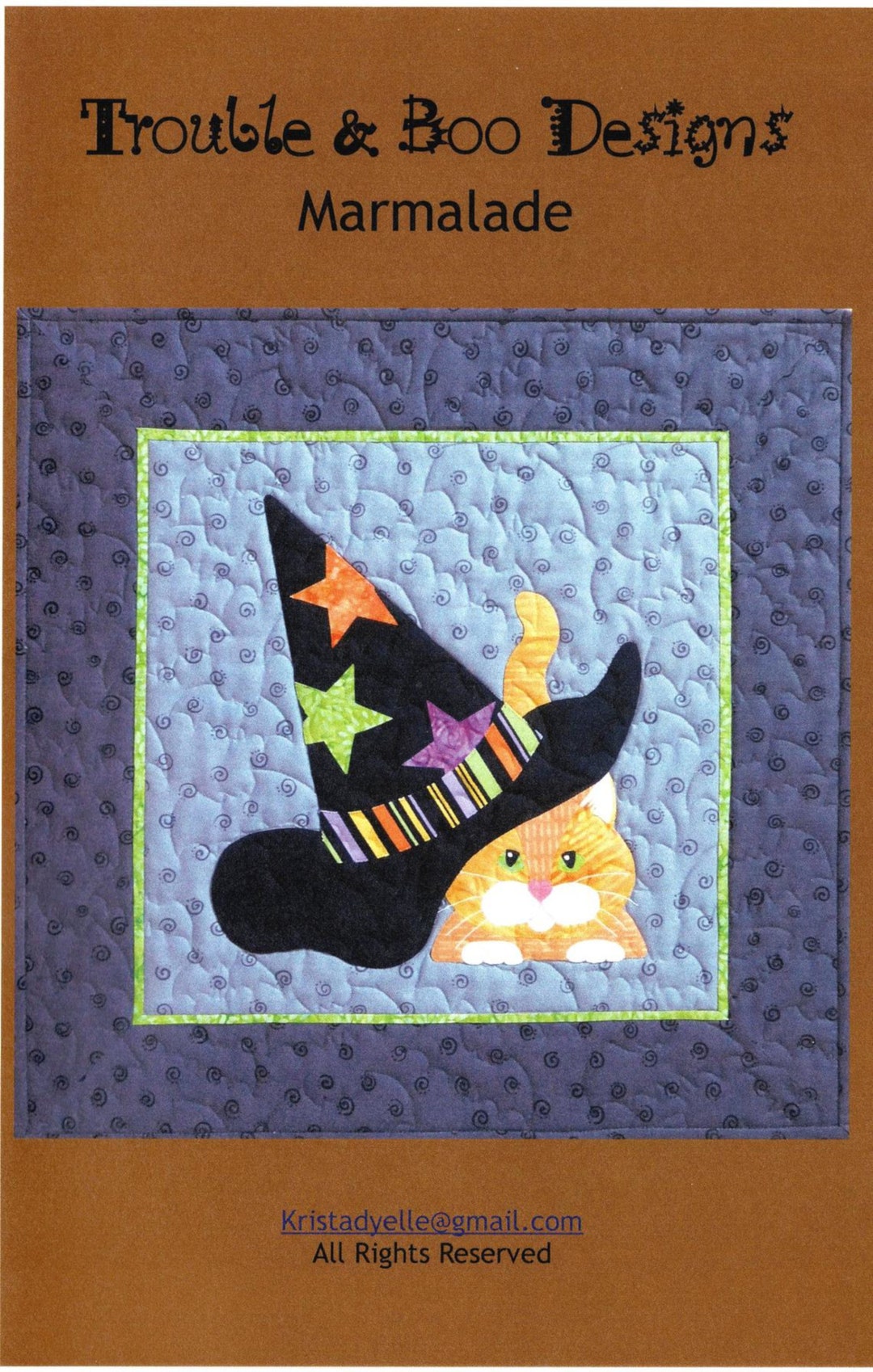 MARMALADE Wall Hanging Pattern By Trouble & Boo Designs Etsy