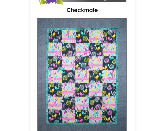 CHECKMATE   *Quilt Pattern* By: Jane Hardy Miller For Urban Elementz