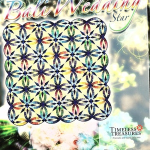 Bali Wedding Star *Foundation Paper Piecing Quilt Pattern & Papers* By: Judy Niemeyer-Quiltworx