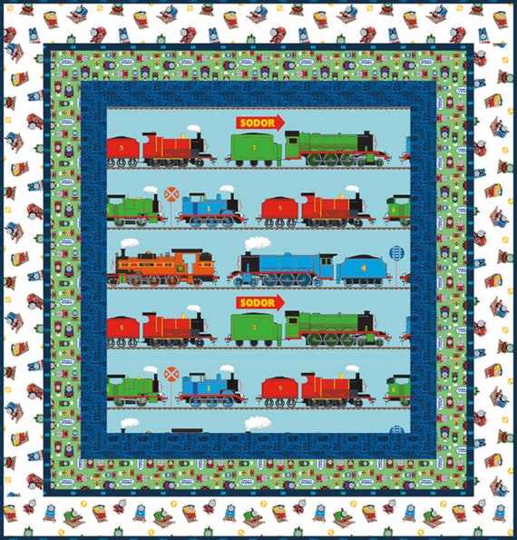 Sewing Sewing & Fiber Riley Blake Designs KTB11000 ON The GO Train