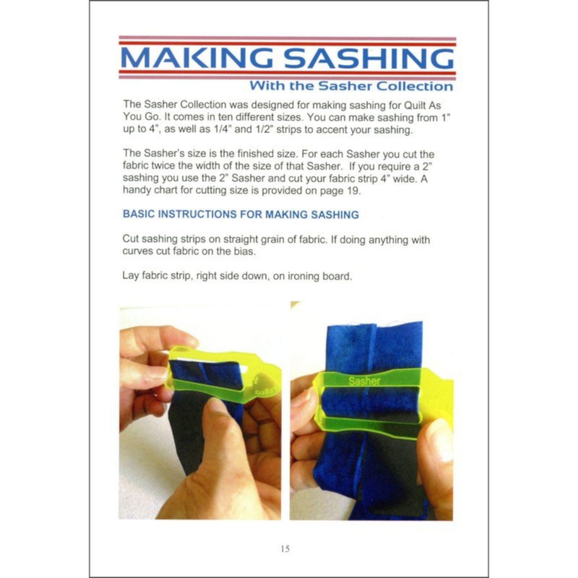 Quilt as You Go Handbook quilt Book BY Pauline Rogers Etsy