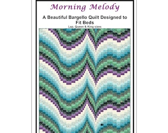 MORNING MELODY *Bargello Quilt Pattern* By: Grizzly Gulch Gallery - GGGMOR