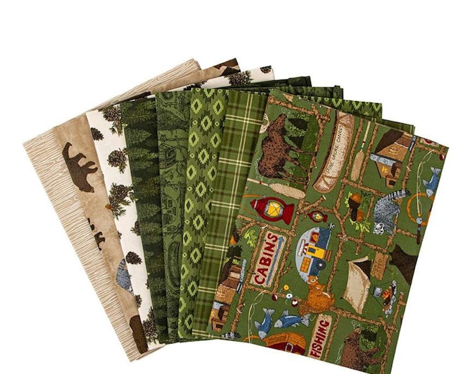 Pine Grove *Layer Cake 10" x 10" - 8 Pieces * By: Tara Reed for Riley Blake Designs 1YD-15930G-8