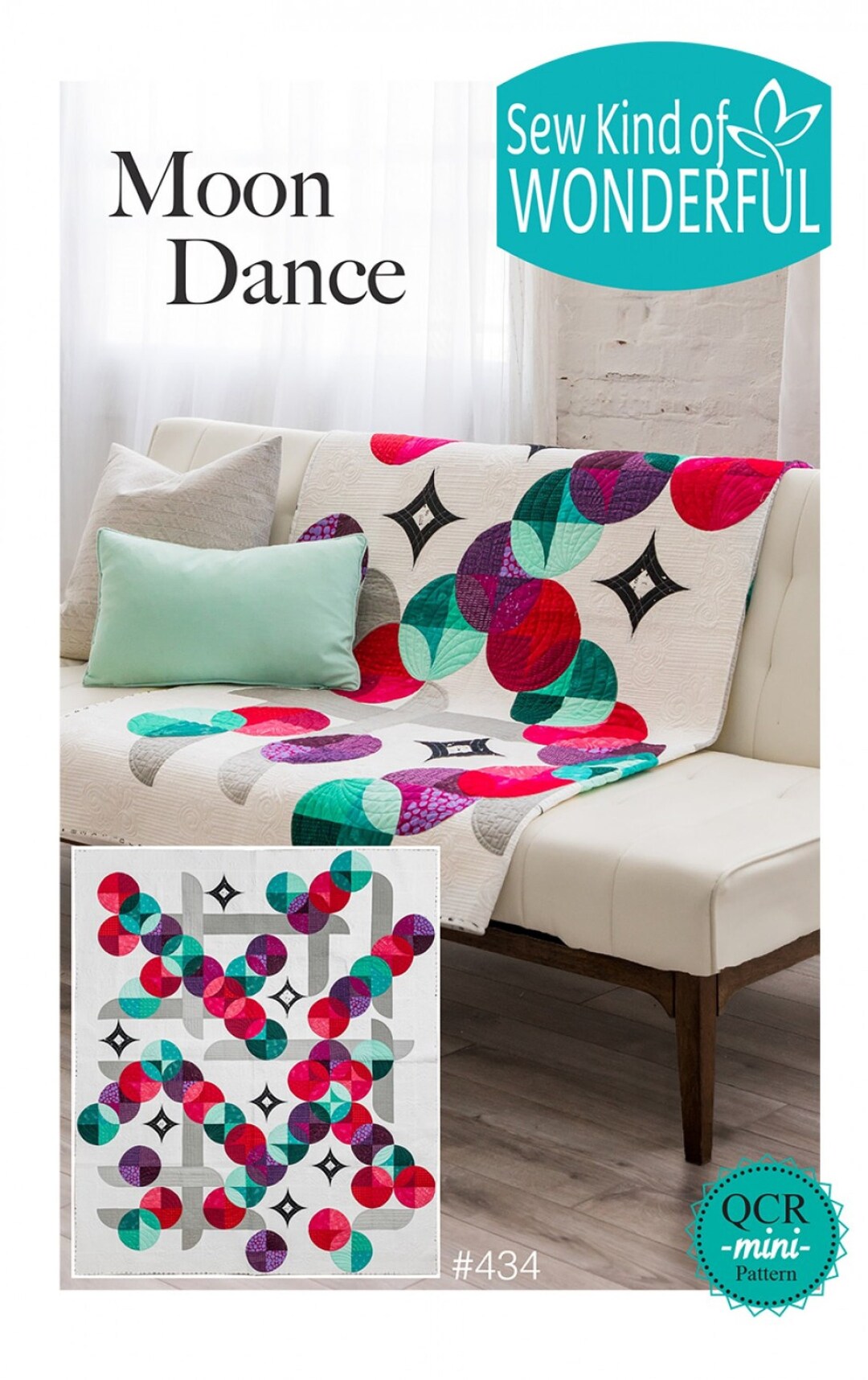 Moon Dance *quick Curve Ruler Quilt Pattern* From: Sew Kind of ...