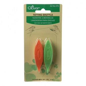 Tatting Shuttle (2 Shuttles) By: Clover Needlecraft #479