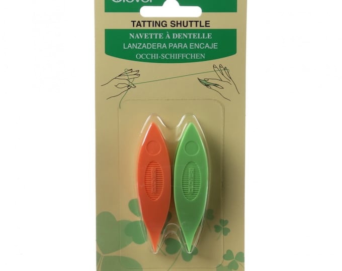Tatting Shuttle (2 Shuttles) By: Clover Needlecraft #479