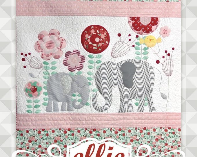 Ellie *Pieced and Applique Quilt Pattern* From: Meags & Me #44