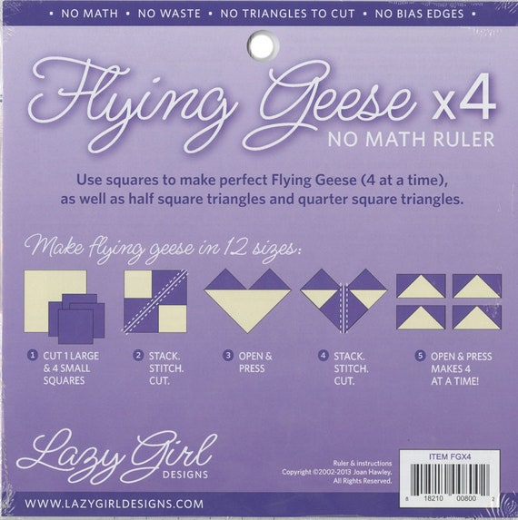 Creative Grids Ultimate Flying Geese Tool Ruler