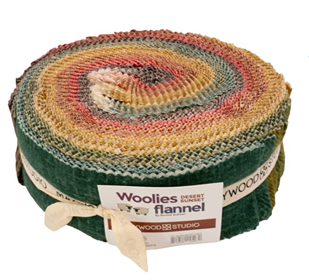 Bonnie Sullivan Woolies Flannel Winterberries Strips 40 2.5-inch