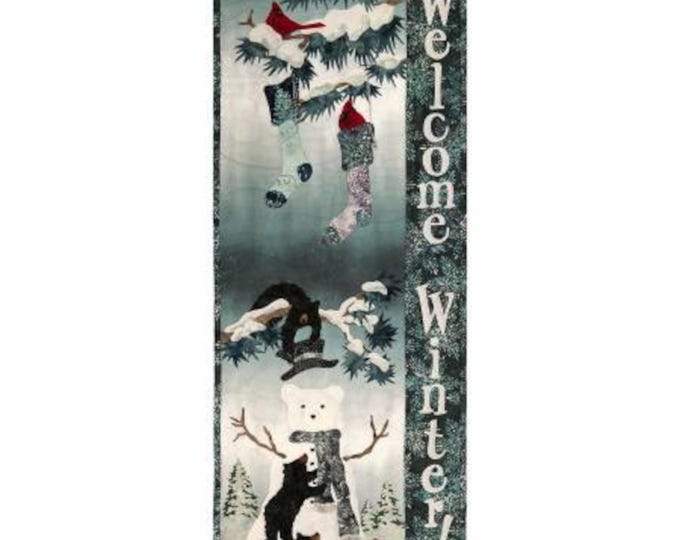 Making Winter Friends *Wall Hanging Quilt Kit*  BY: Hoffman and Pine Needles McKenna Ryan