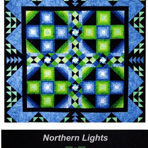 Northern Lights Quilt Pattern - Etsy