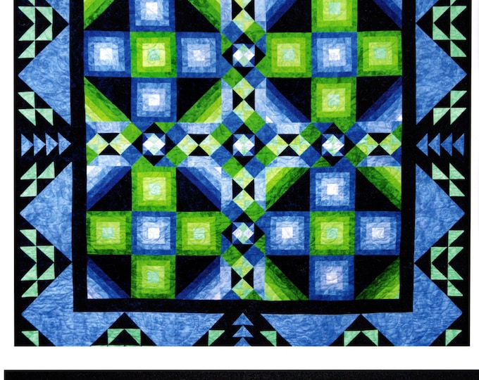 Northern LIghts *Foundation Paper Piecing Quilt Pattern* By: Kerri Mahler