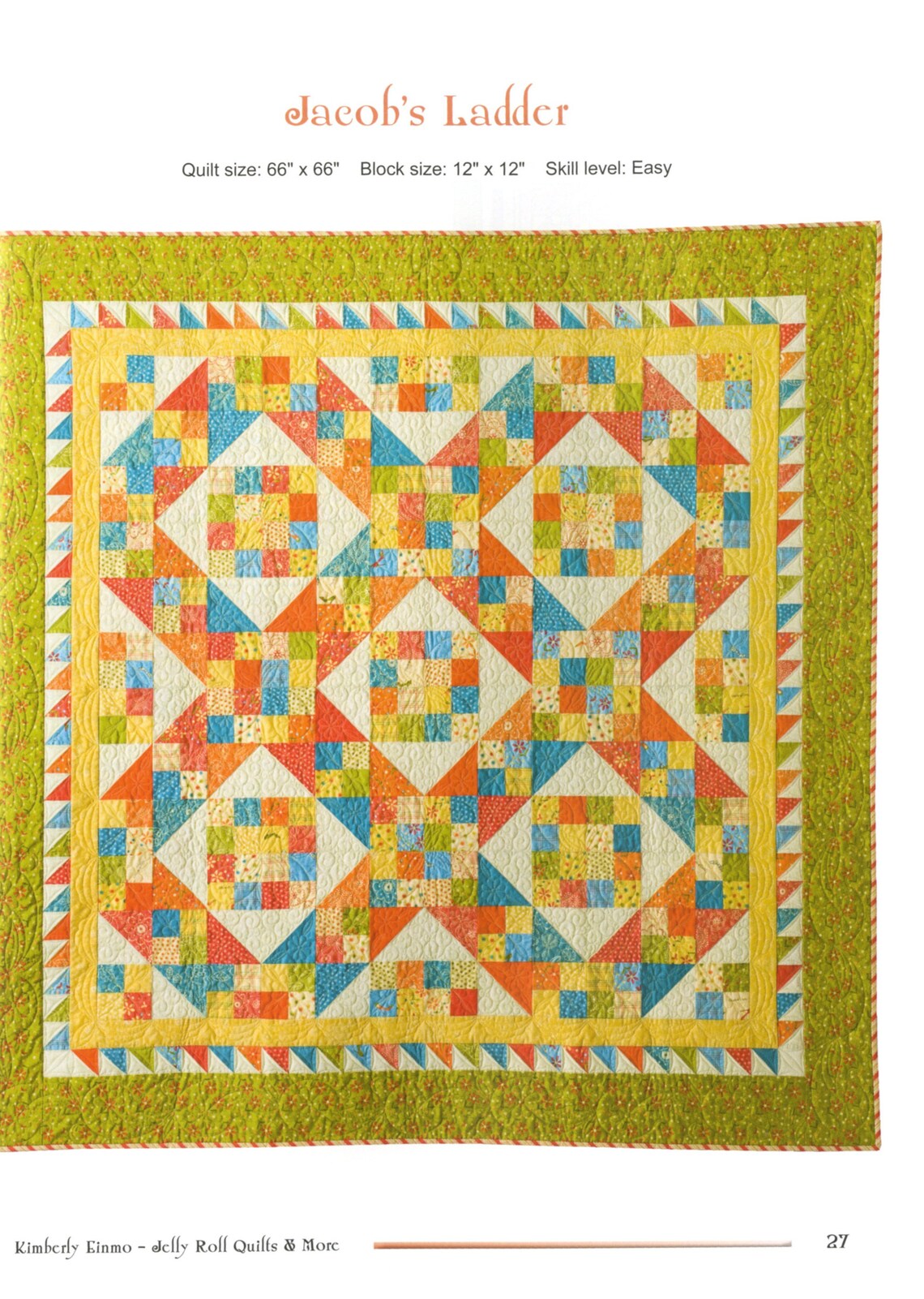 JELLY ROLL Quilts and More Book By Kimberly Einmo AQS Etsy