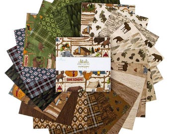 Pine Grove Fabric Collection *Layer Cake (10x10) 42 Pieces* By: Riley Blake 10-15930-42