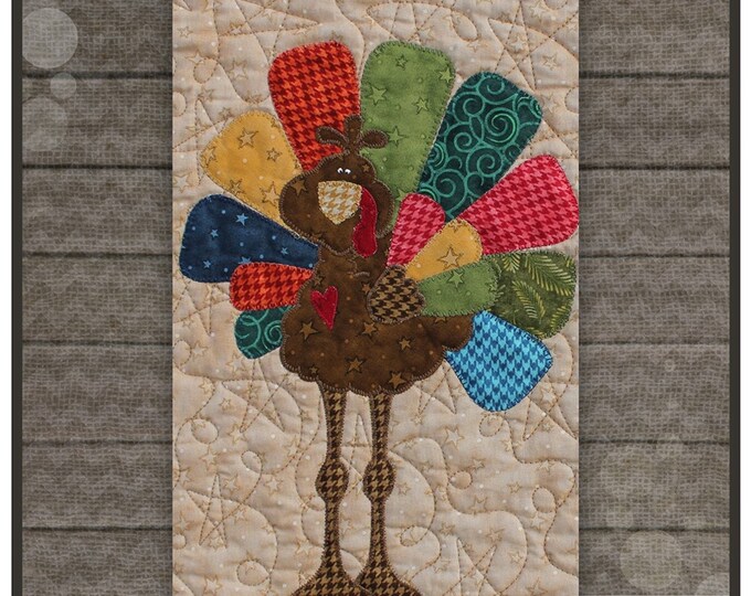 Turkey precut Fusible Applique Pieces By the Whole Country Caboodle