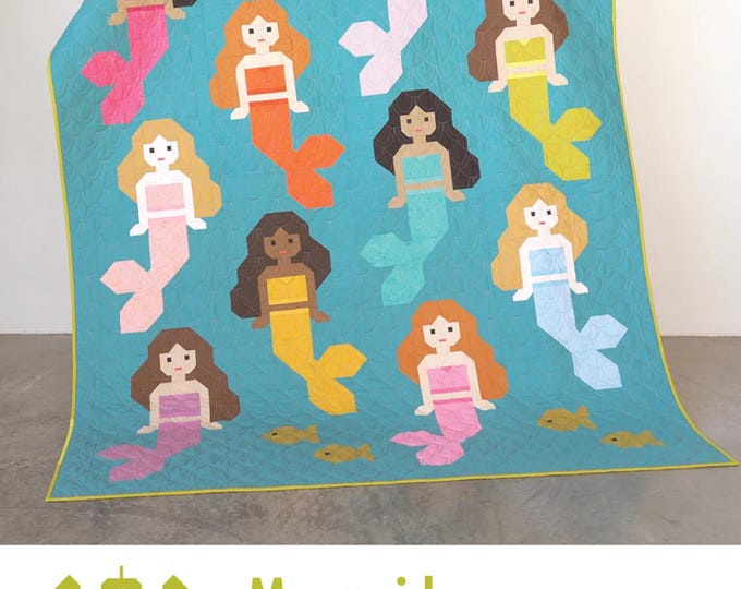 Mermaids *Quilt Pattern* By: Elizabeth Hartman EH-082