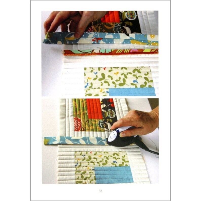 Quilt as You Go Handbook quilt Book BY Pauline Rogers Etsy