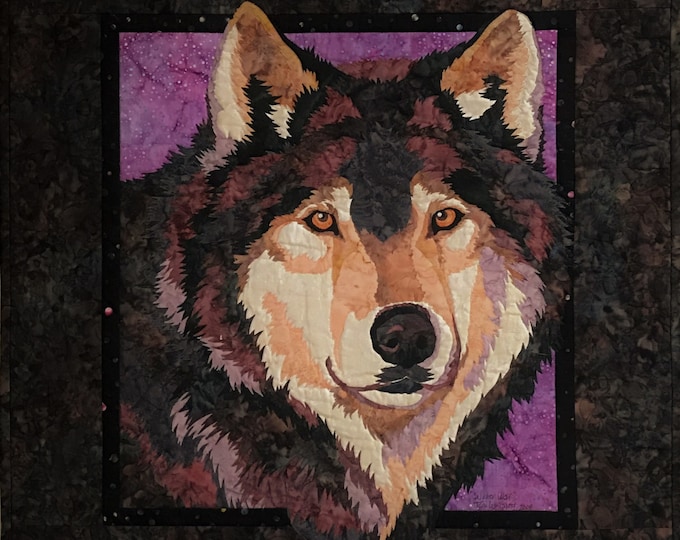 Winter Wolf *Wall Hanging Quilt Pattern* By: Toni Whitney Design