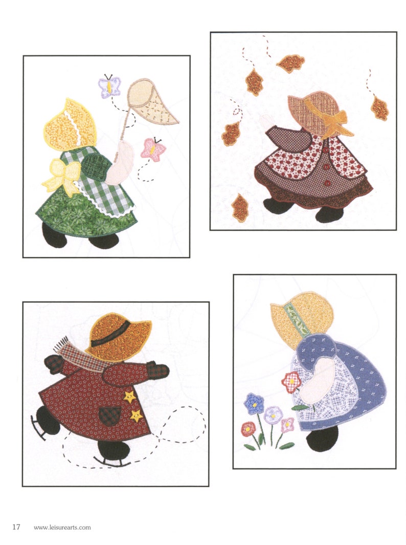 The Ultimate Sunbonnet Sue Collection Quilt Pattern Book By: Quilt and Sew image 3