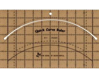 Quick Curve Ruler *Acrylic* From: Sew Kind of Wonderful