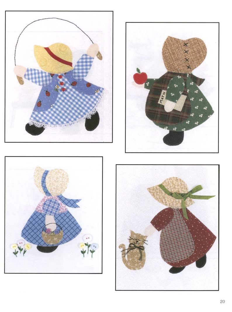 The Ultimate Sunbonnet Sue Collection Quilt Pattern Book By: Quilt and Sew image 6