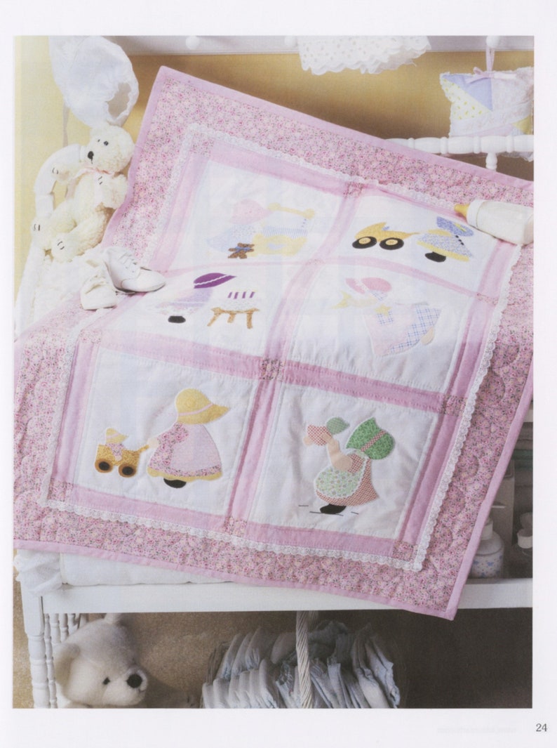 The Ultimate Sunbonnet Sue Collection Quilt Pattern Book By: Quilt and Sew image 8