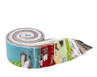 Spring Barn Quilts  *2 1/2" Jelly Roll* 40 - Strips By: Tara Reed for Riley Blake Designs RP-14330-40
