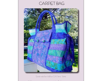 Carpet Bag *Sewing Pattern* From: Aunties Two Patterns