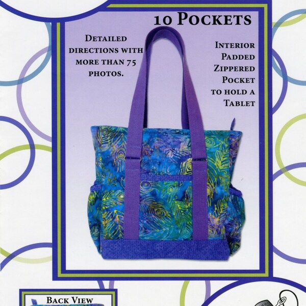 Mini Professional Tote *Sewing Pattern* From: The Creative Thimble