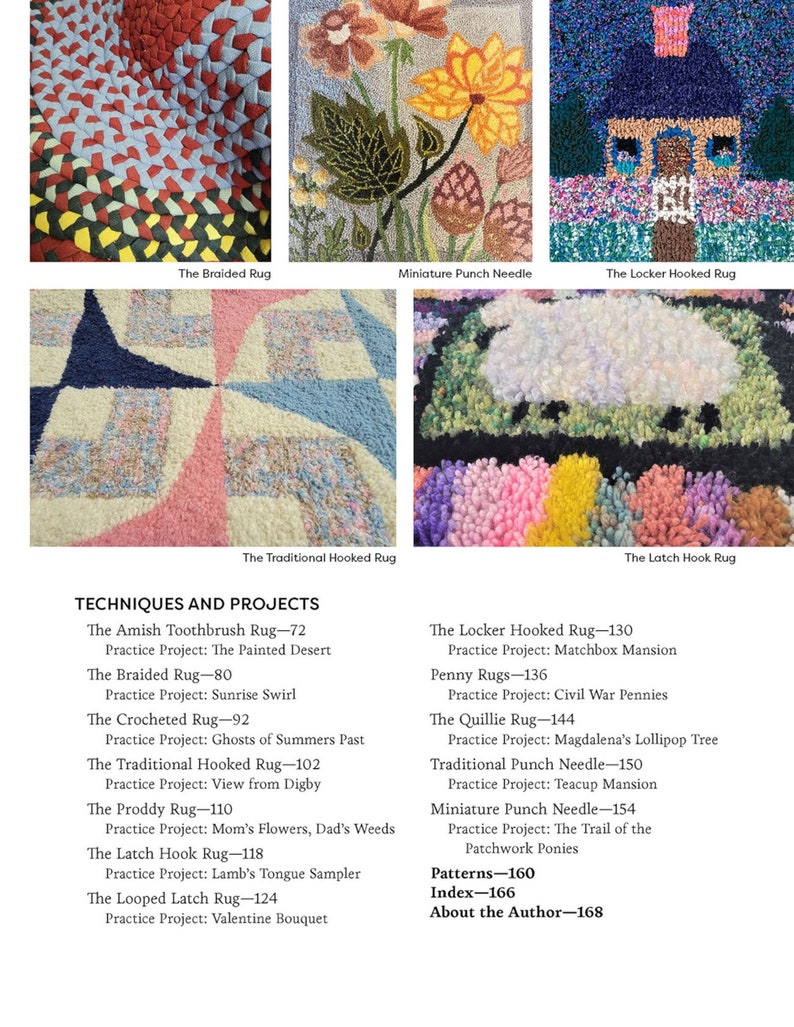 Story Rug Book Easy, Beautiful Handmade Rag Rugs *book* By: Deana David for Landauer ...
