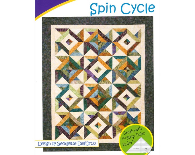 SPIN CYCLE *Quilt Pattern* - Cozy Quilt Designs CQD01049