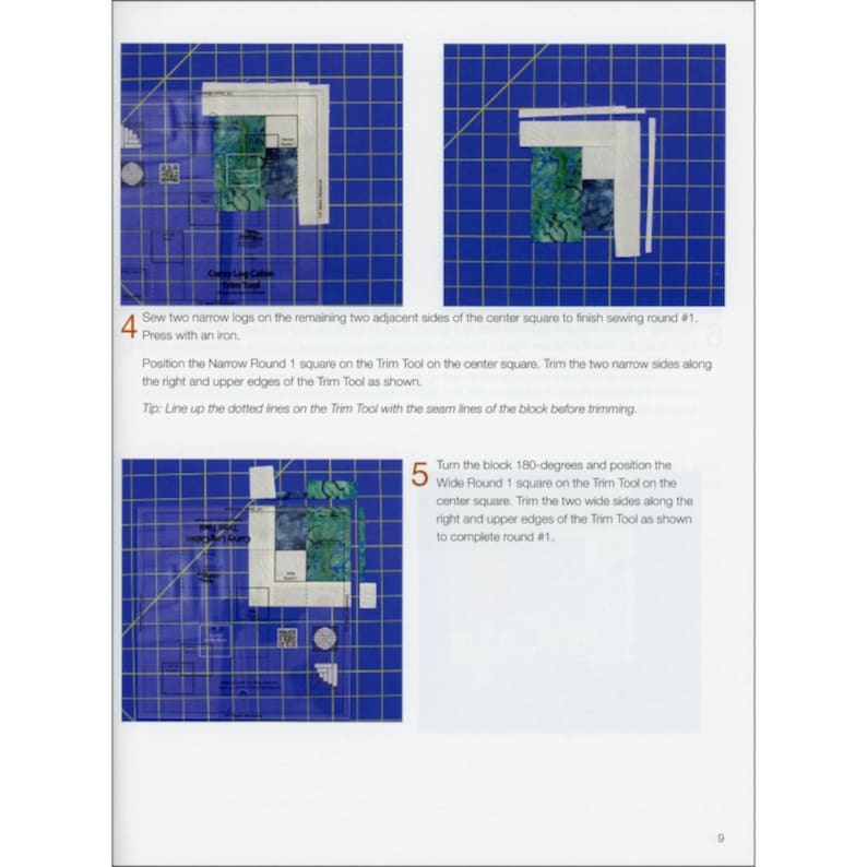 Curvy Log Cabin Quilts Quilt Pattern Book By Jean Ann Etsy