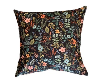 Floral design pillow cover 20x20 14x20
