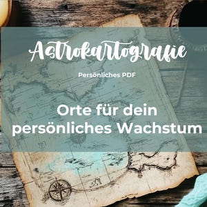 Astrocartography &quot;Personal Growth & Transformation&quot; | Astrology | Astrological Reading | Horoscope | Personal Reading | PDF