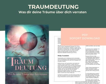 Dream Interpretation | What Your Dreams Reveal About You | Ebook | Instant Download | 65 Pages